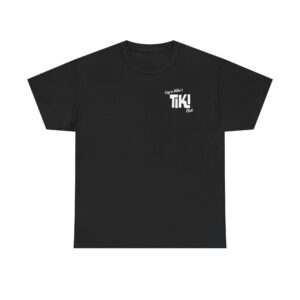 T-Shirt — 'Tiki' Front Logo & DECKHAND Back Graphic Crew Tee